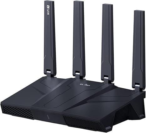 GL.iNet GL-BE9300 (Flint 3) Tri-Band WiFi 7 Router,